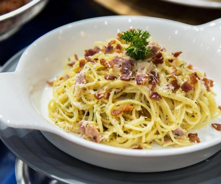 Nous servons des plats faits maison.